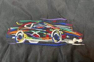 Vintage Devon & Jones XL Randy Owens Racing Jacket Embroidered IndyCar F1